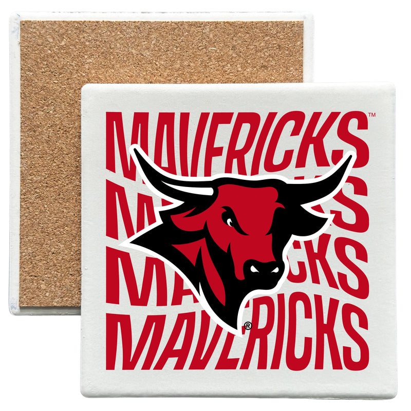 Nebraska at Omaha Officially Licensed 4x4-Inch Ceramic Coaster – Logo or Medley Design Logo
