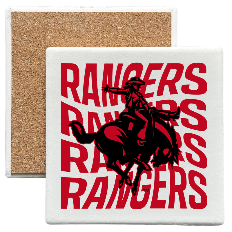 Northwestern Oklahoma State University Officially Licensed 4x4-Inch Ceramic Coaster – Logo or Medley Design Logo