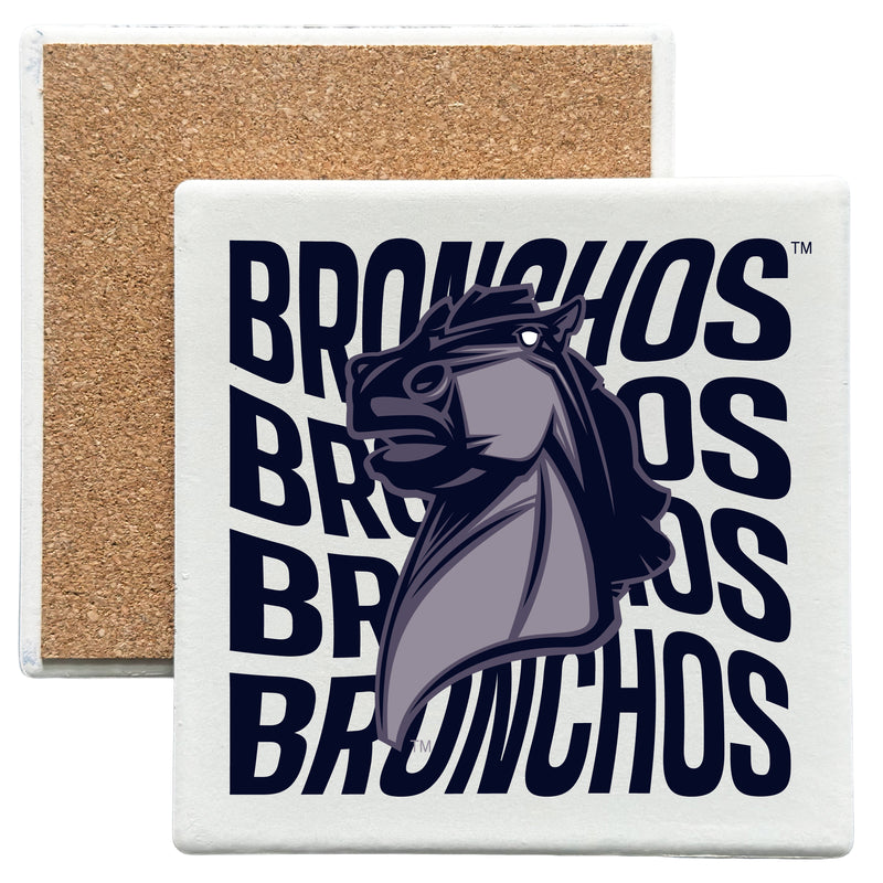 University of Central Oklahoma Bronchos Officially Licensed 4x4-Inch Ceramic Coaster – Logo or Medley Design Logo