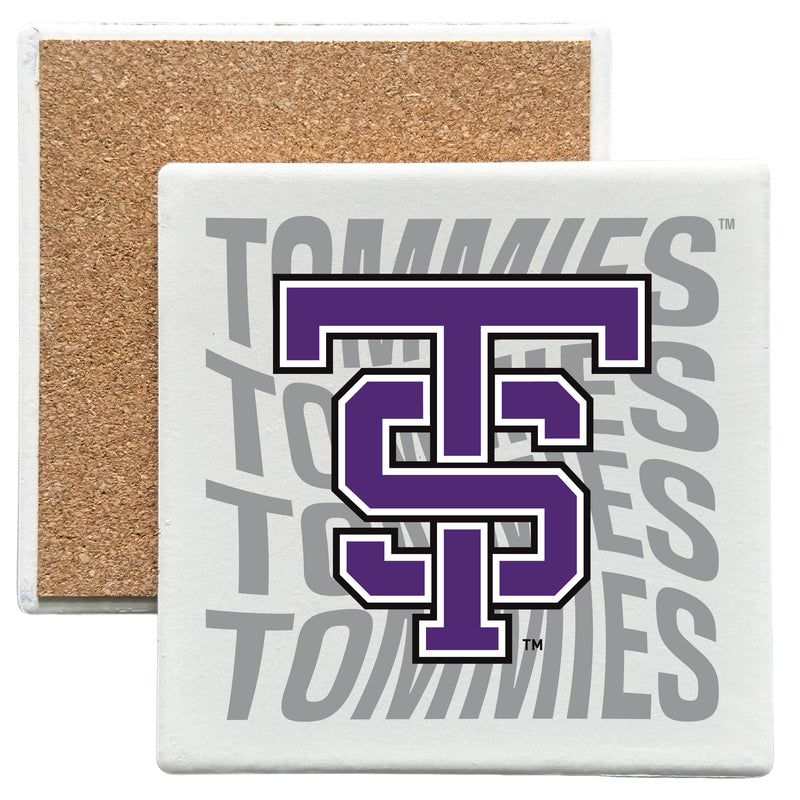 University of St. Thomas Officially Licensed 4x4-Inch Ceramic Coaster – Logo or Medley Design Logo