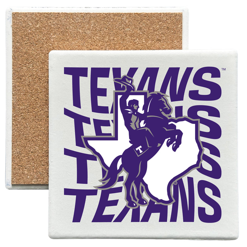 Tarleton State University Officially Licensed 4x4-Inch Ceramic Coaster – Logo or Medley Design Logo