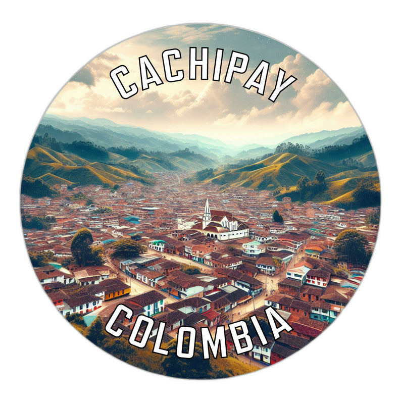 Cachipay Colombia Souvenir Vinyl Decal Sticker 2-Inch