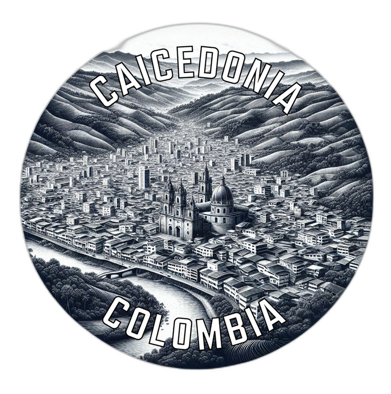 Caicedonia Colombia Souvenir Vinyl Decal Sticker 6-Inch