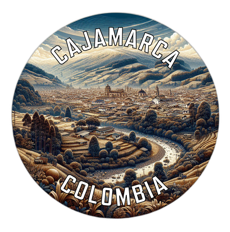 Cajamarca Colombia Souvenir Vinyl Decal Sticker 2-Inch