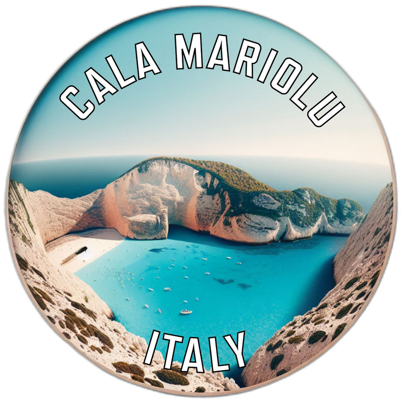 Cala Mariolu Souvenir Vinyl Decal Sticker 2-Inch
