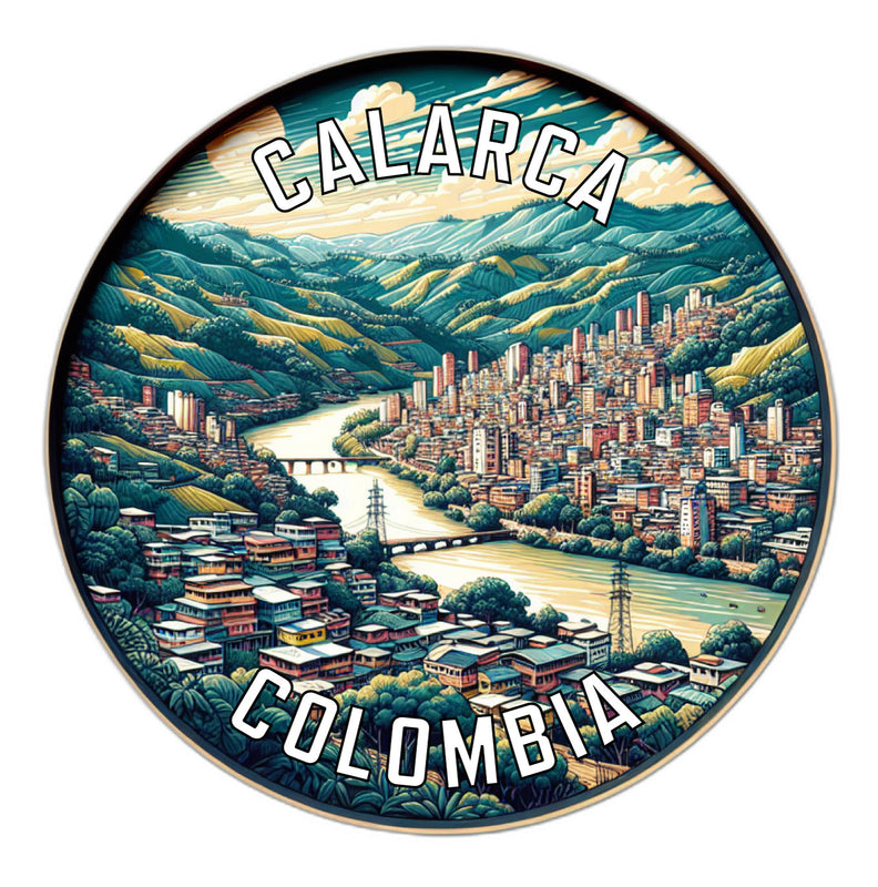 Calarca Colombia Souvenir Vinyl Decal Sticker 2-Inch