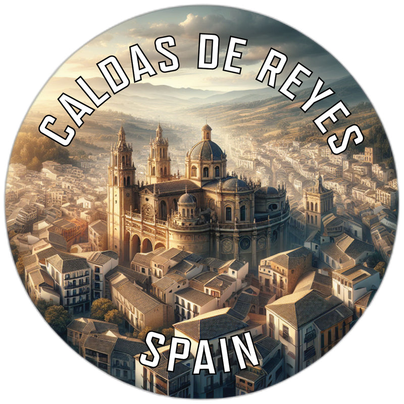 Caldas de Reyes Spain Souvenir Vinyl Decal Sticker 2-Inch