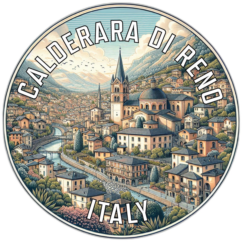Calderara di Reno Italy Souvenir Vinyl Decal Sticker 6-Inch