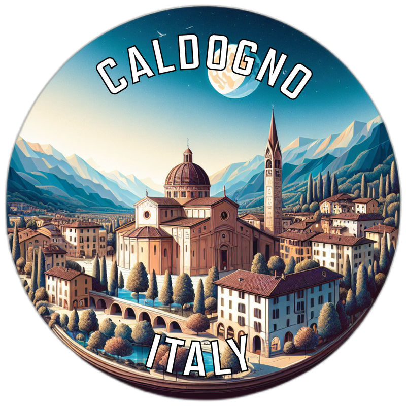 Caldogno Italy Souvenir Die Cut Flat Magnet 2-Inch