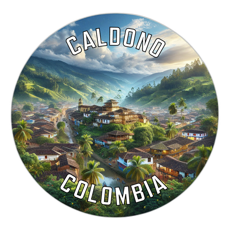 Caldono Colombia Souvenir Vinyl Decal Sticker 2-Inch
