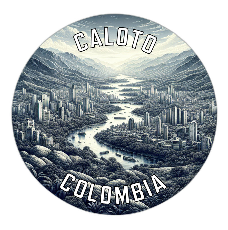 Caloto Colombia Souvenir Vinyl Decal Sticker 6-Inch