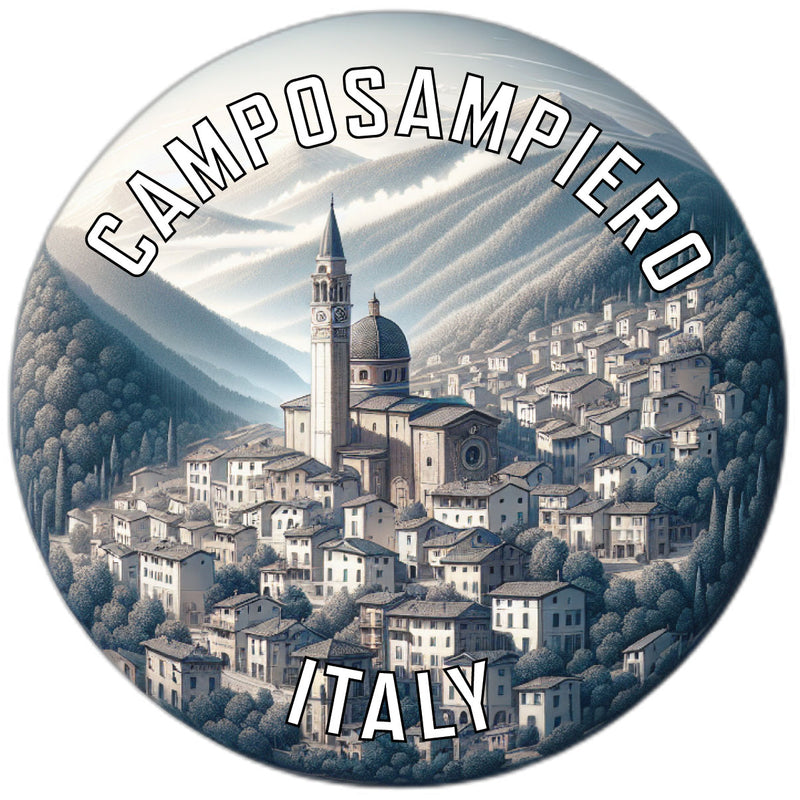 Camposampiero Italy Souvenir Vinyl Decal Sticker 4-Inch