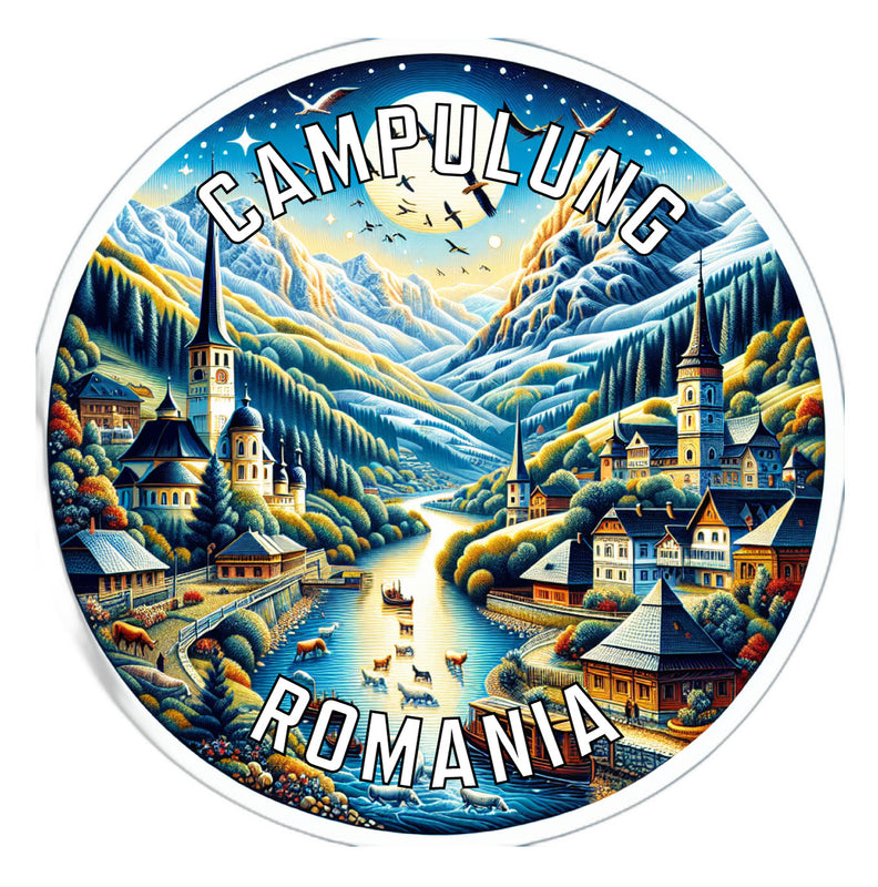 Campulung Romania Souvenir Vinyl Decal Sticker 2-Inch