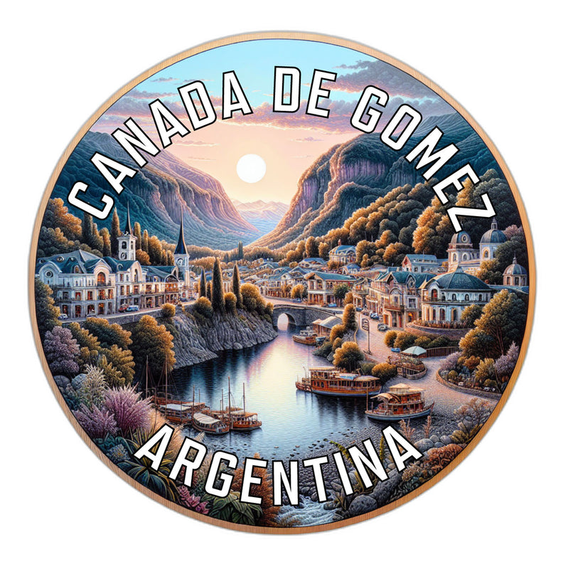 Canada de Gomez Argentina Souvenir Die Cut Flat Magnet 2-Inch