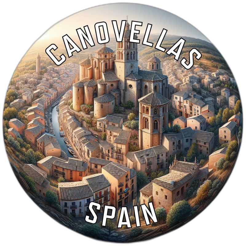 Canovellas Spain Souvenir Vinyl Decal Sticker 4-Inch