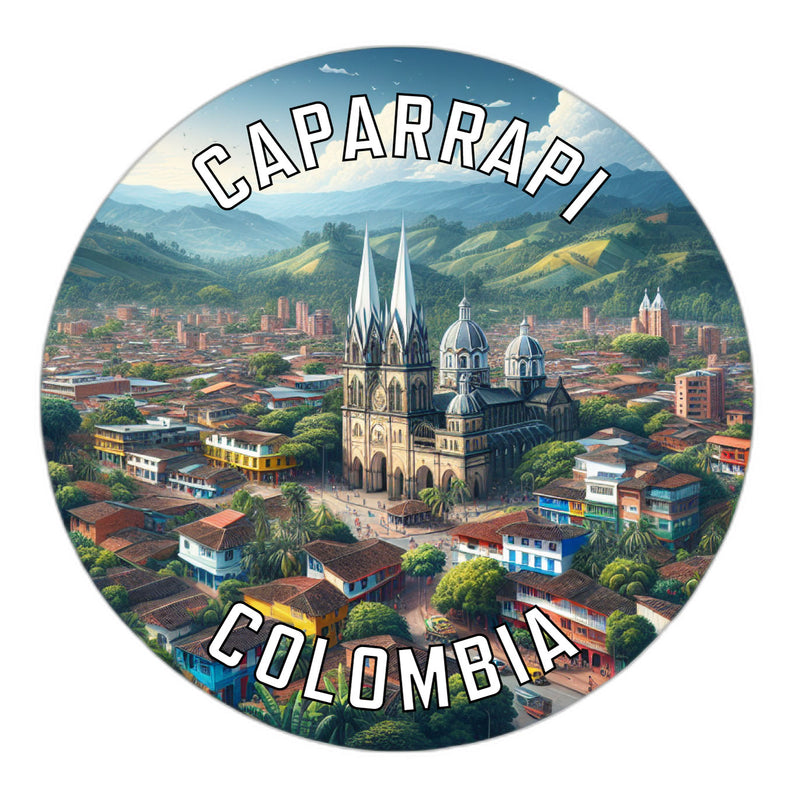 Caparrapi Colombia Souvenir Die Cut Flat Magnet 2-Inch