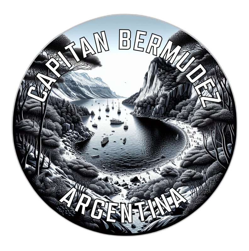 Capitan Bermudez Argentina Souvenir Die Cut Flat Magnet 2-Inch
