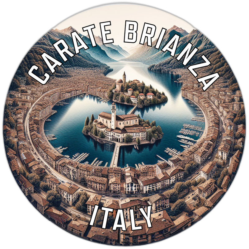 Carate Brianza Italy Souvenir Vinyl Decal Sticker 2-Inch