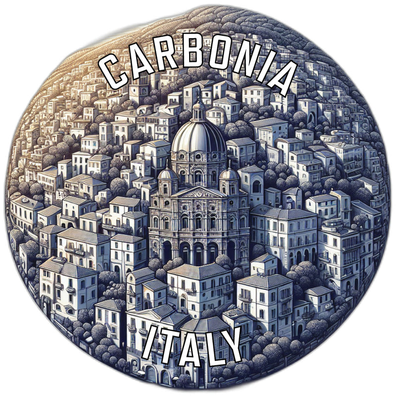 Carbonia Italy Souvenir Vinyl Decal Sticker 6-Inch