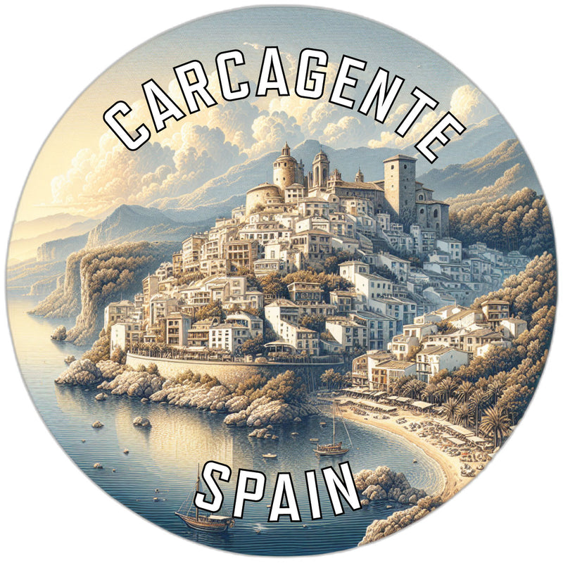 Carcagente Spain Souvenir Vinyl Decal Sticker 6-Inch