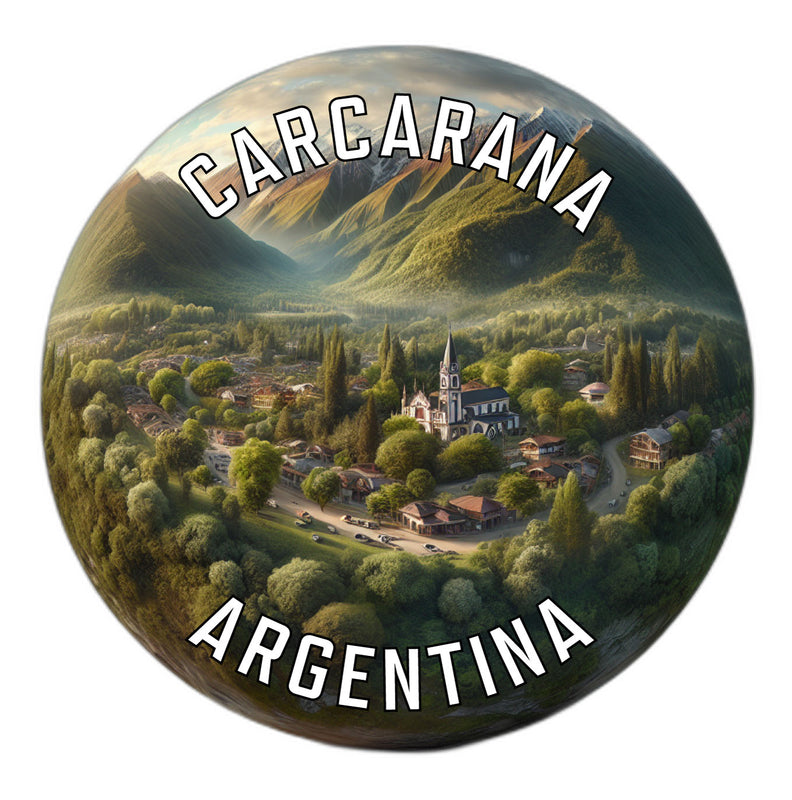 Carcarana Argentina Souvenir Die Cut Flat Magnet 6-Inch