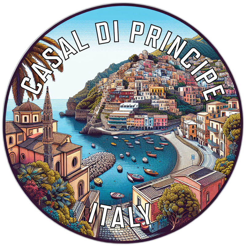 Casal di Principe Italy Souvenir Die Cut Flat Magnet 2-Inch