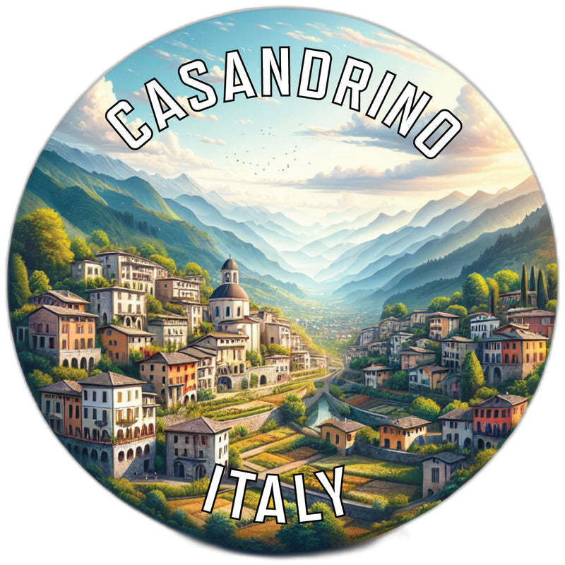 Casandrino Italy Souvenir Vinyl Decal Sticker 6-Inch