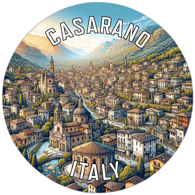 Casarano Italy Souvenir Vinyl Decal Sticker 6-Inch