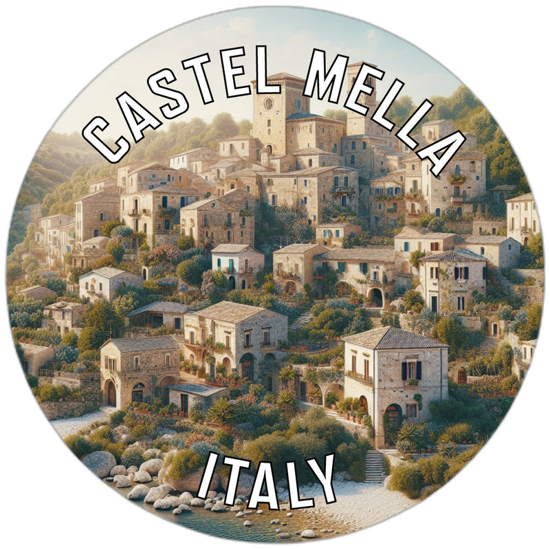 Castel Mella Italy Souvenir Vinyl Decal Sticker 6-Inch