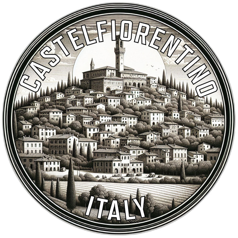 Castelfiorentino Italy Souvenir Die Cut Flat Magnet 2-Inch