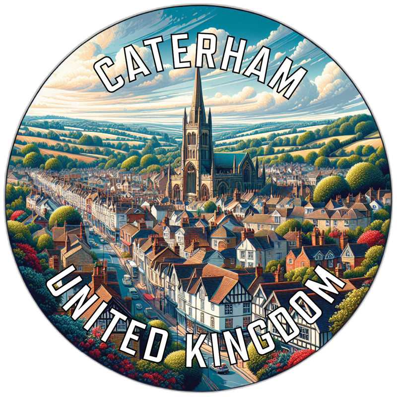 Caterham United Kingdom Souvenir Vinyl Decal Sticker 2-Inch