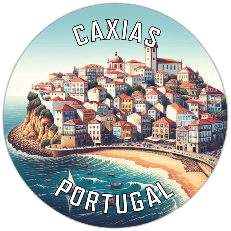 Caxias Portugal Souvenir Die Cut Flat Magnet 6-Inch