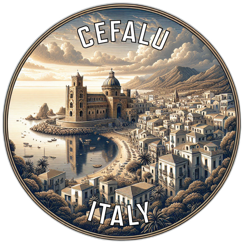 Cefalu Italy Souvenir Vinyl Decal Sticker 6-Inch