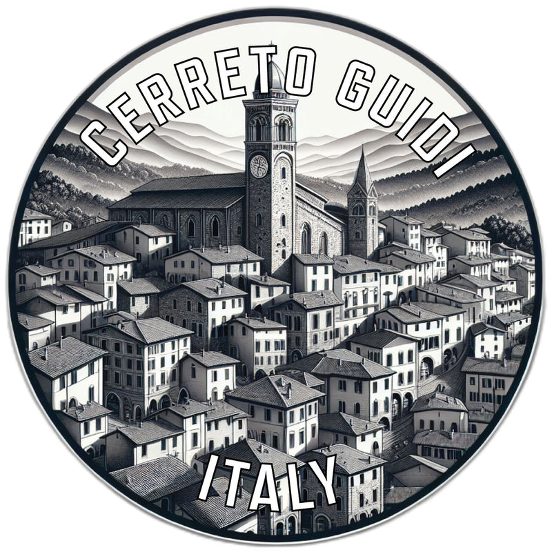 Cerreto Guidi Italy Souvenir Vinyl Decal Sticker 2-Inch