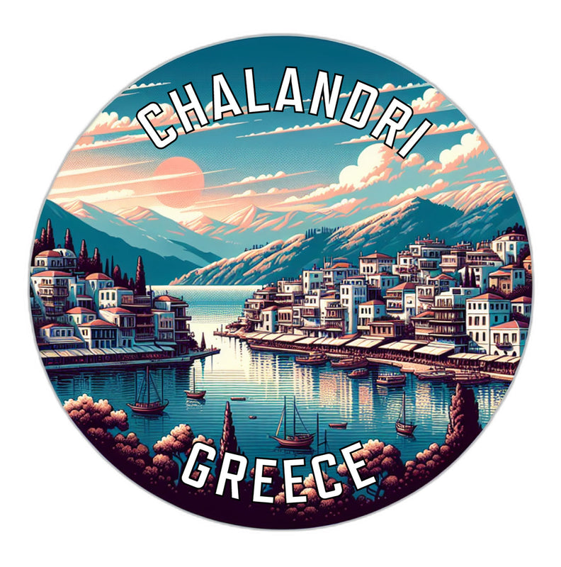 Chalandri Greece Souvenir Vinyl Decal Sticker 6-Inch