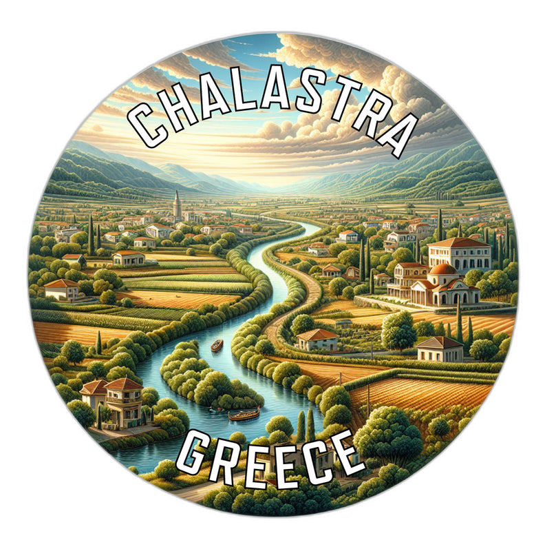 Chalastra Greece Souvenir Vinyl Decal Sticker 2-Inch