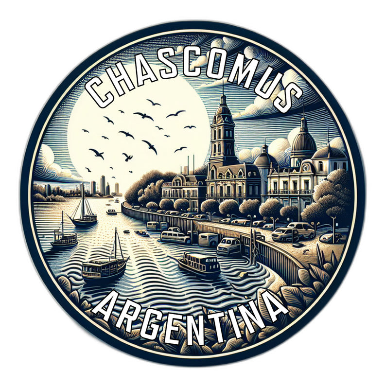 Chascomus Argentina Souvenir Vinyl Decal Sticker 2-Inch