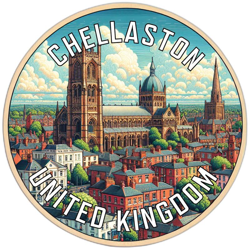 Chellaston United Kingdom Souvenir Vinyl Decal Sticker 3-Inch