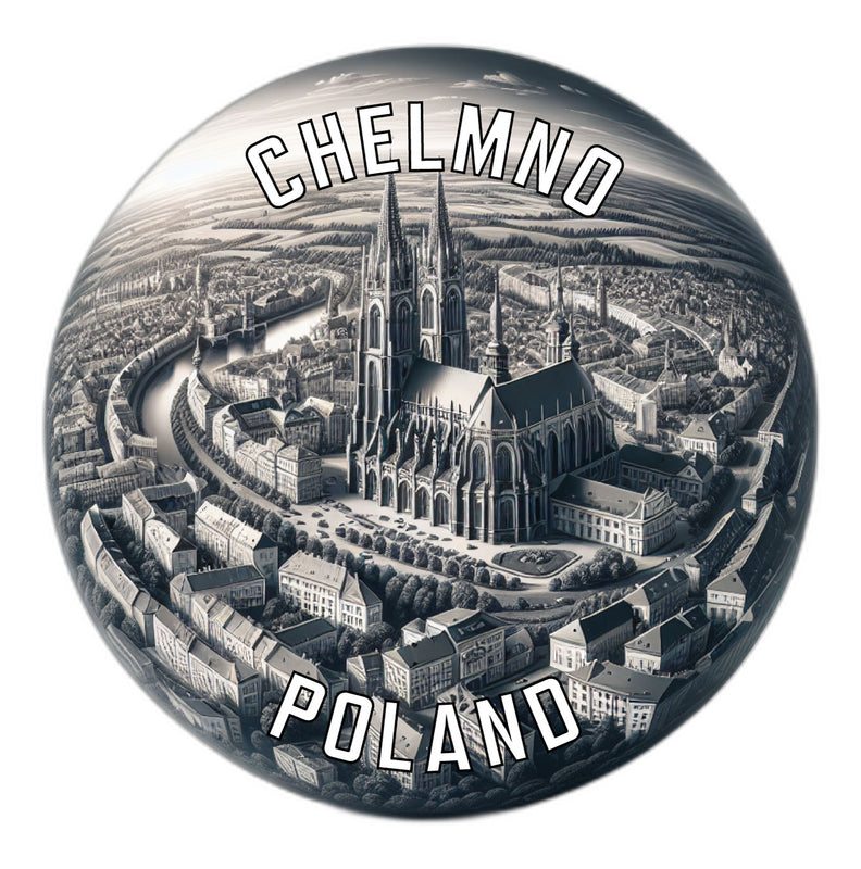 Chelmno Poland Souvenir Vinyl Decal Sticker 6-Inch