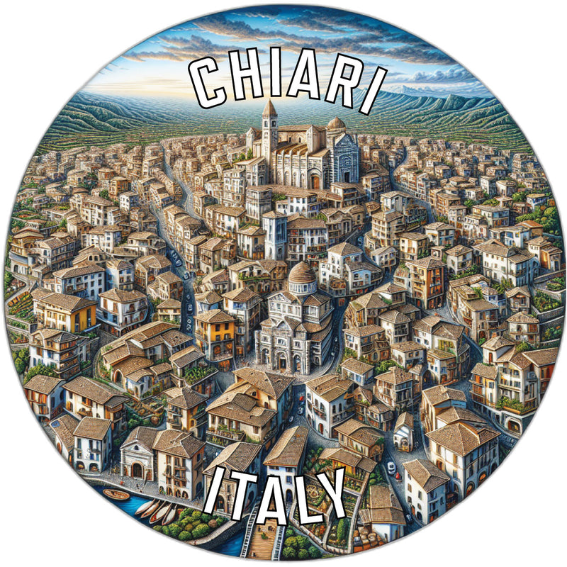 Chiari Italy Souvenir Vinyl Decal Sticker 2-Inch