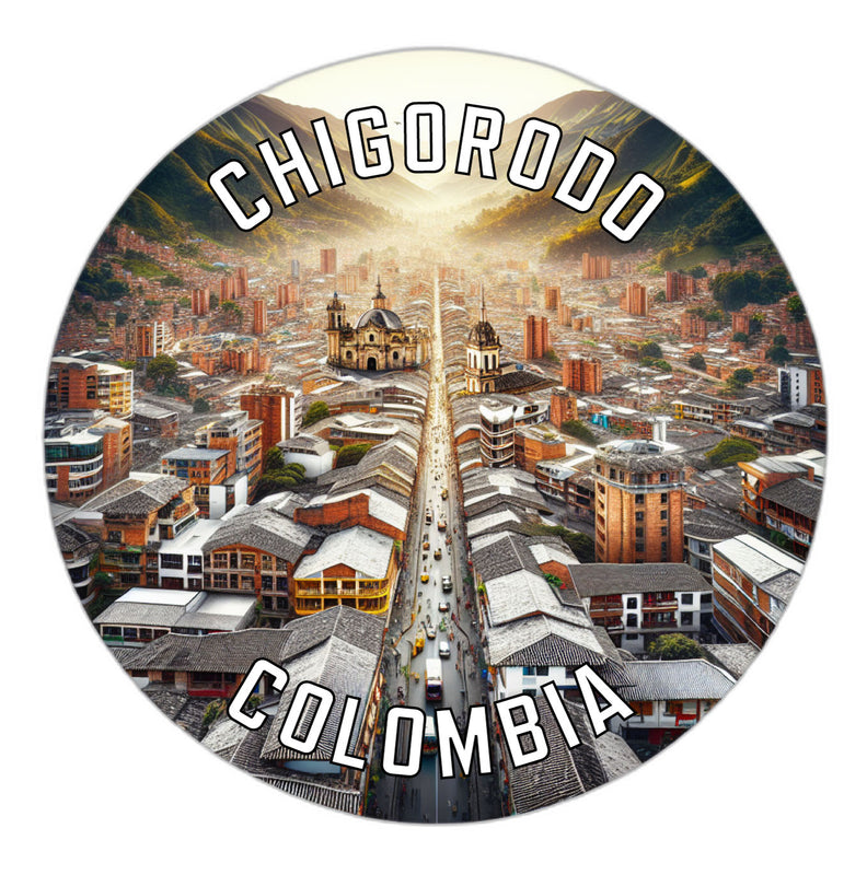 Chigorodo Colombia Souvenir Vinyl Decal Sticker 2-Inch