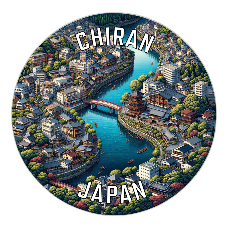 Chiran Japan Souvenir Vinyl Decal Sticker 6-Inch