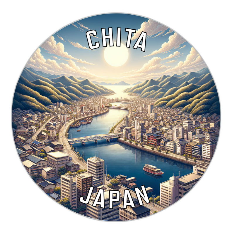 Chita Japan Souvenir Vinyl Decal Sticker 6-Inch