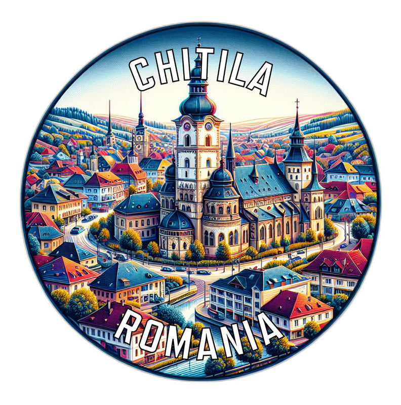 Chitila Romania Souvenir Vinyl Decal Sticker 2-Inch
