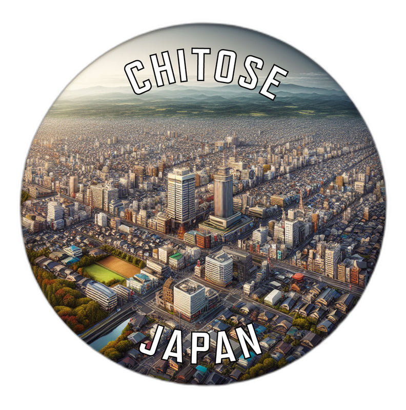 Chitose Japan Souvenir Vinyl Decal Sticker 6-Inch