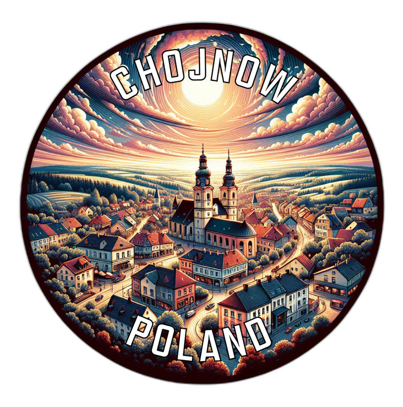 Chojnow Poland Souvenir Vinyl Decal Sticker 6-Inch