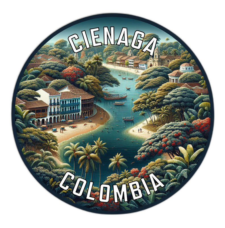 Cienaga Colombia Souvenir Vinyl Decal Sticker 2-Inch