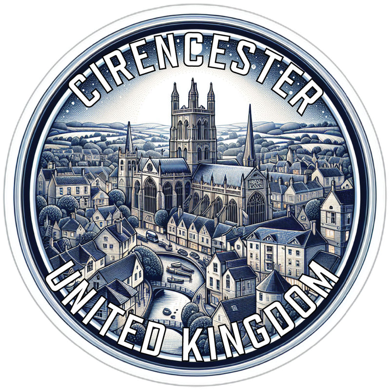 Cirencester United Kingdom Souvenir Vinyl Decal Sticker 6-Inch