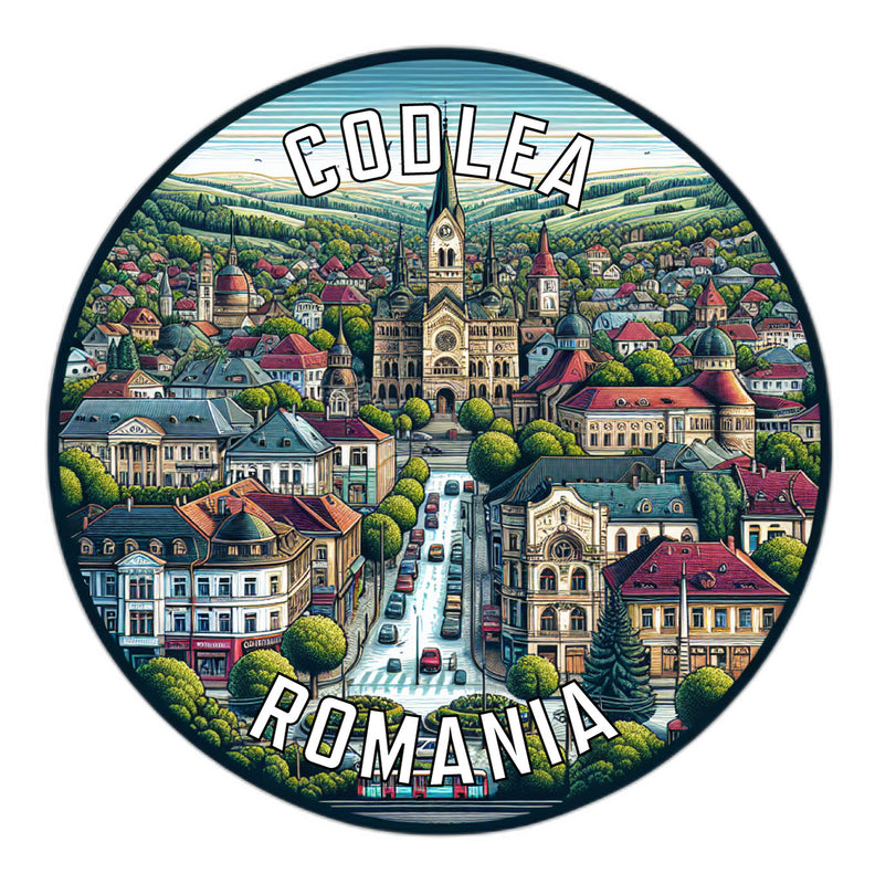 Codlea Romania Souvenir Vinyl Decal Sticker 2-Inch