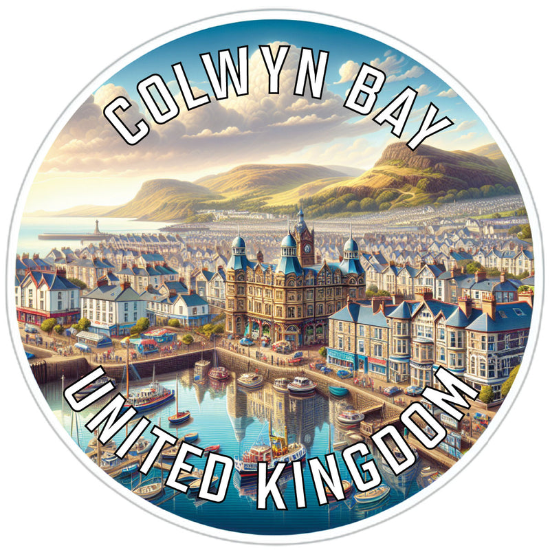 Colwyn Bay United Kingdom Souvenir Vinyl Decal Sticker 2-Inch